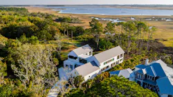 The site opens up to Florida's Intercoastal Waterway and protected marshland.