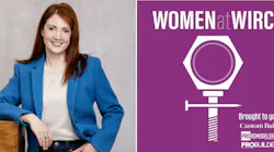 WIRC podcast logo and Stephanie Lemek headshot