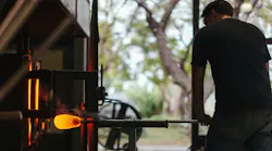 Glass blowing image