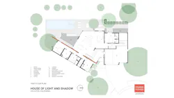 1st floor floorplan of a Los Altos home