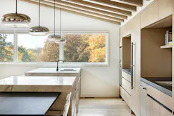 Expect to see more defined food prep spaces in kitchens over the next few years.